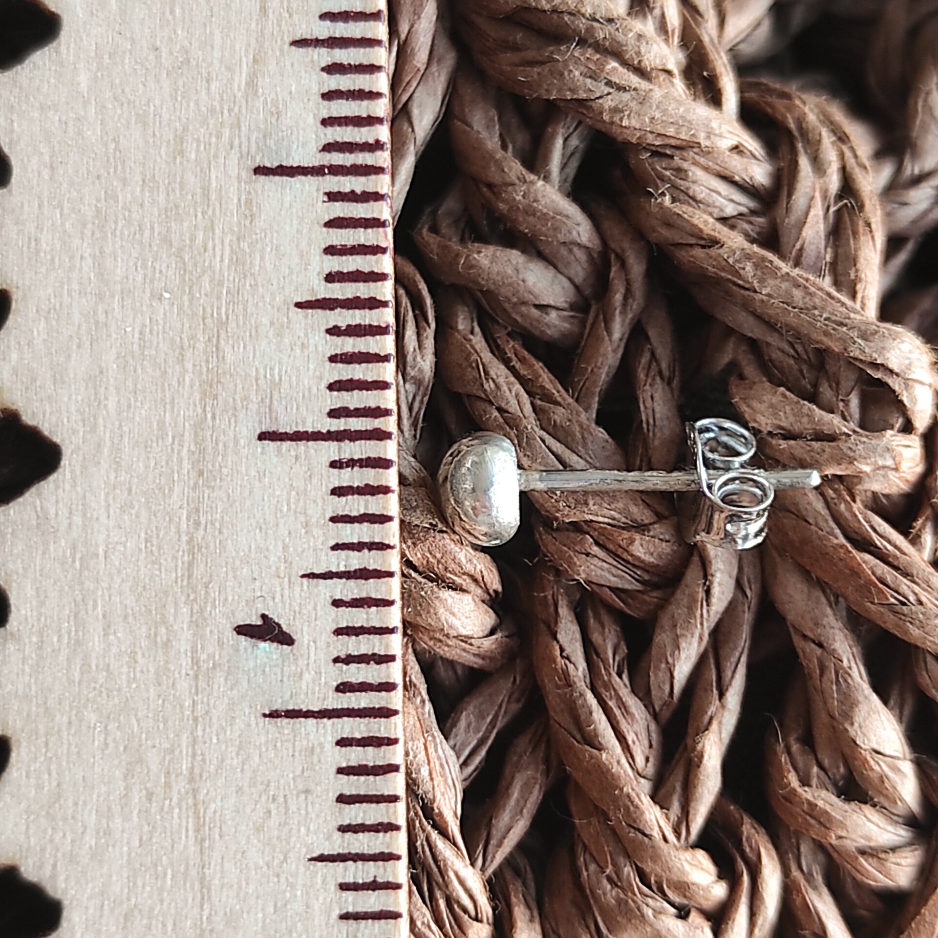 BALL EARRINGS (4 mm) - 4