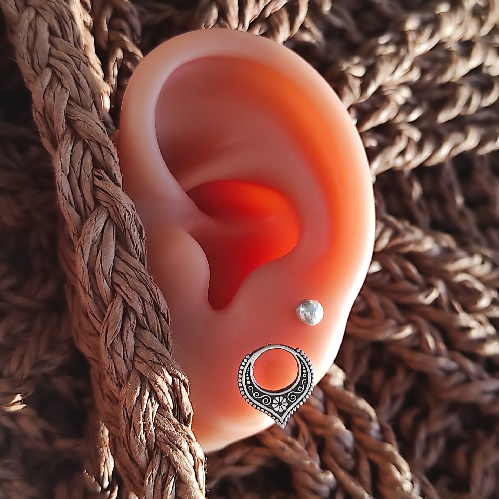 BALL EARRINGS (4 mm) - 3