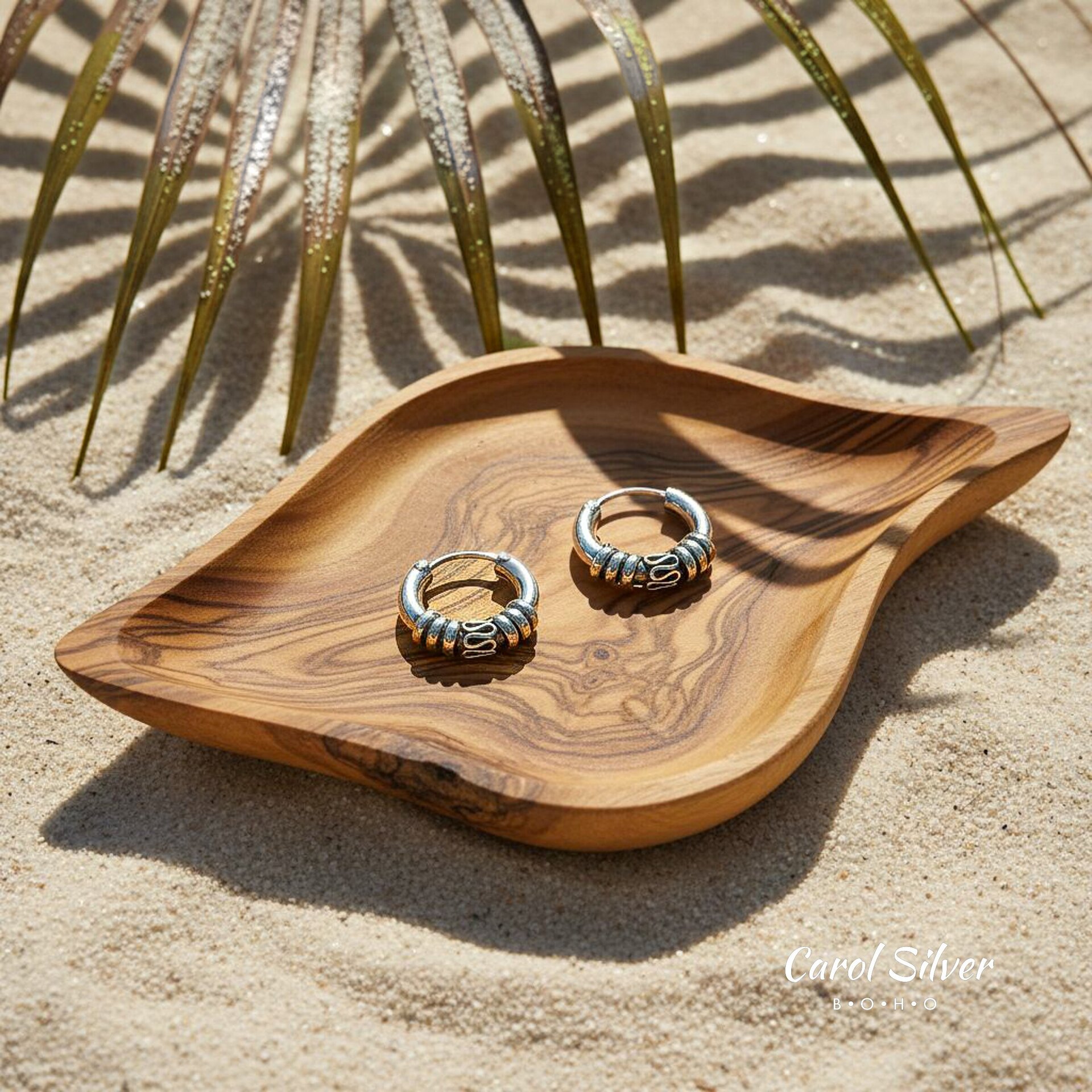 PENDIENTES UBUD · Plata de Ley 925 - 3