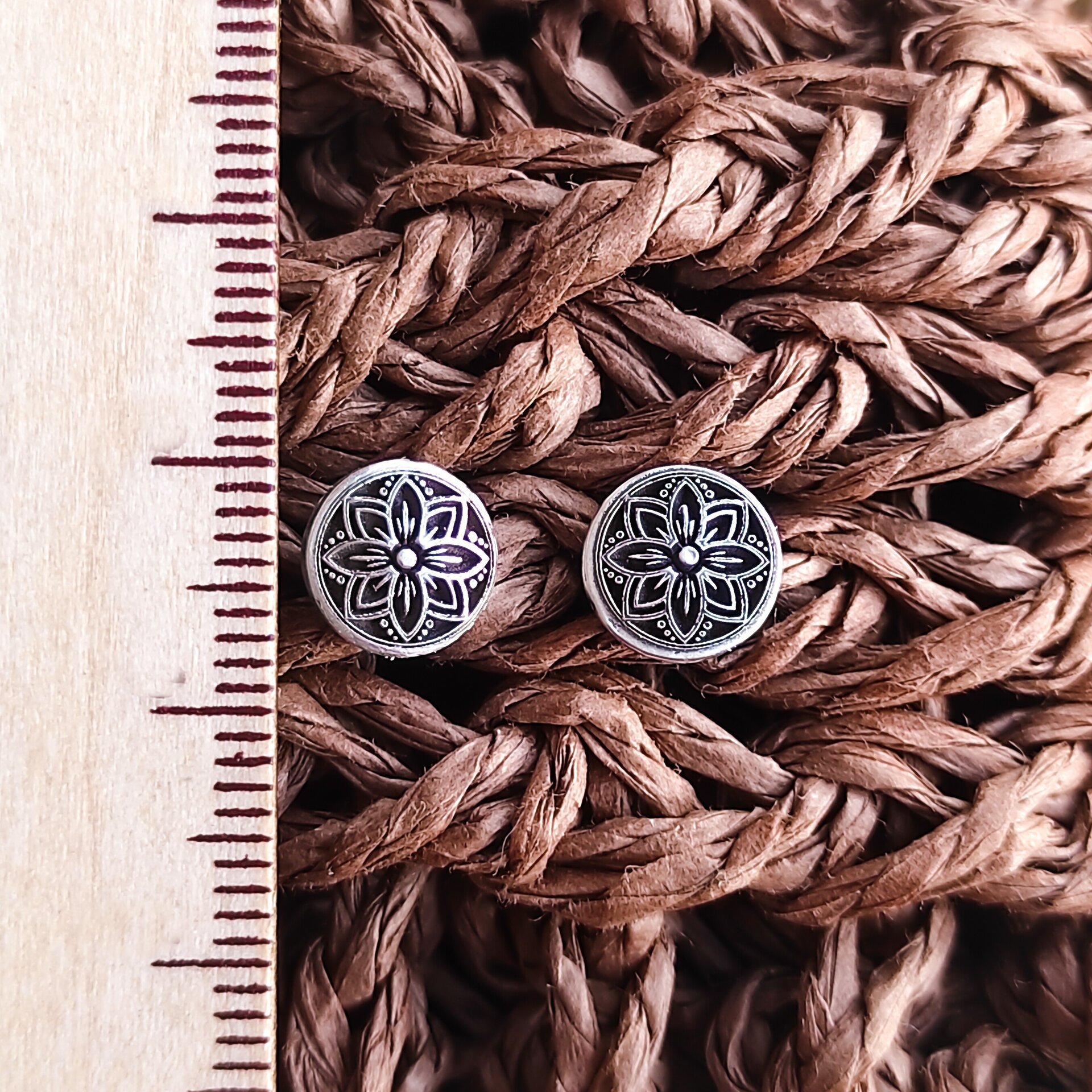 MANDALA ARABESQUE EARRINGS - 4