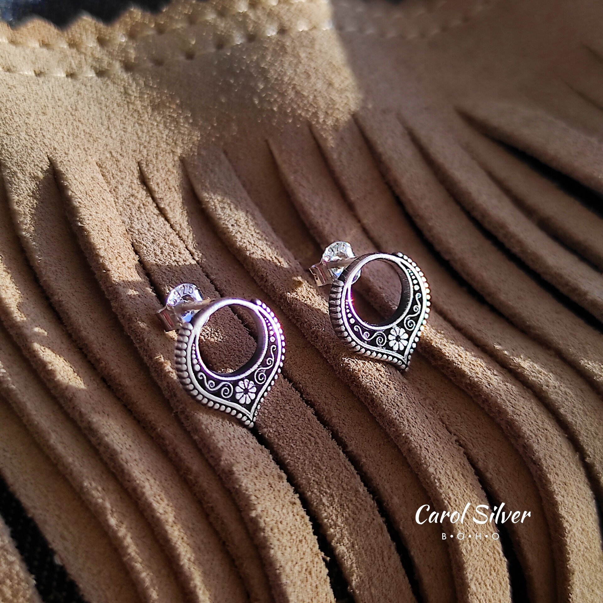 ORNAMENT FLOWER EARRINGS - 4