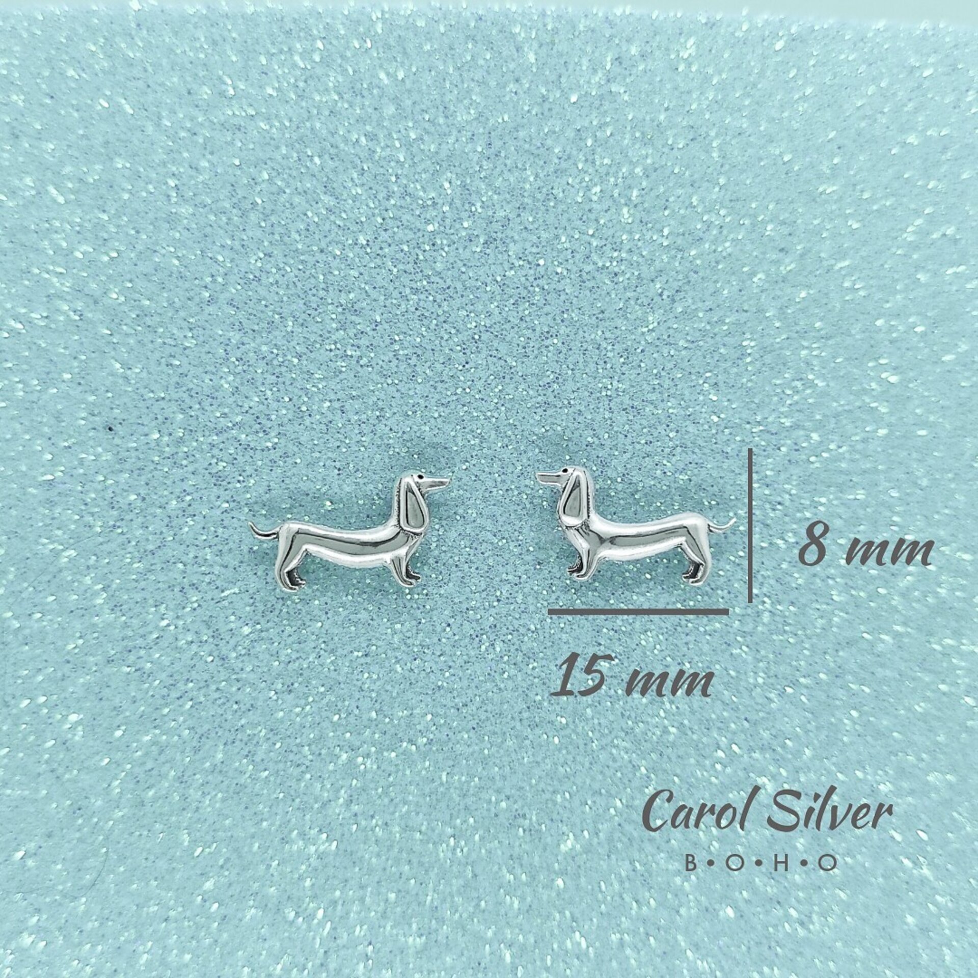 TECKEL DOG EARRINGS - 4